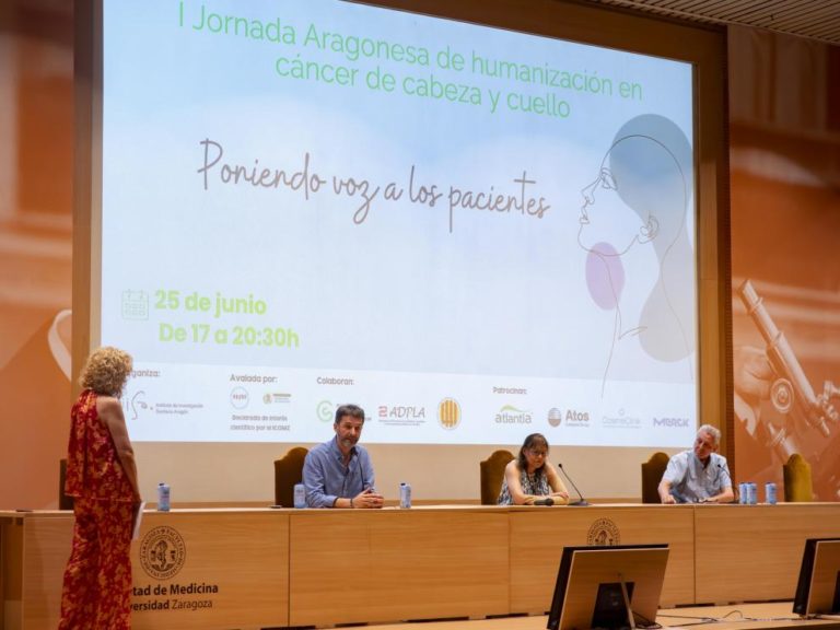 Profesionales y pacientes se unen en Zaragoza para humanizar la atención en tumores de cabeza y cuello