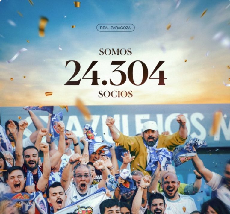 La familia zaragocista sigue mostrando su apoyo incondicional