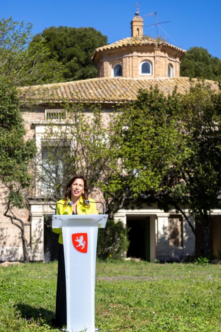 Las obras en la  Torre de Santa Engracia en Movera, cerca de terminar