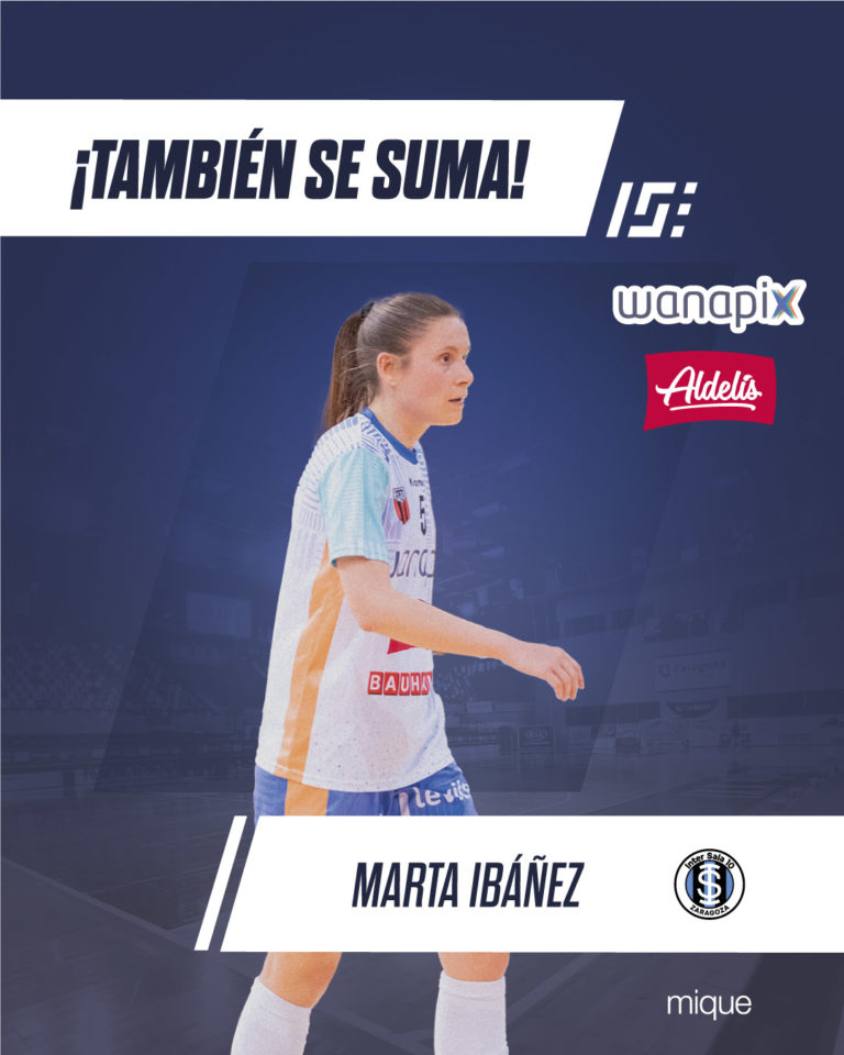 Marta Ibáñez renueva su compromiso con el Wanapix Aldelís InterSala 10
