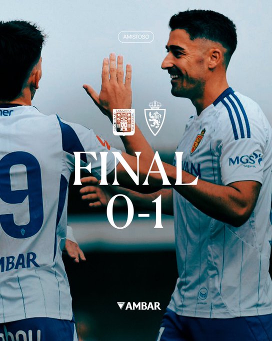 Marcos Luna da la victoria al Real Zaragoza en el segundo amistoso