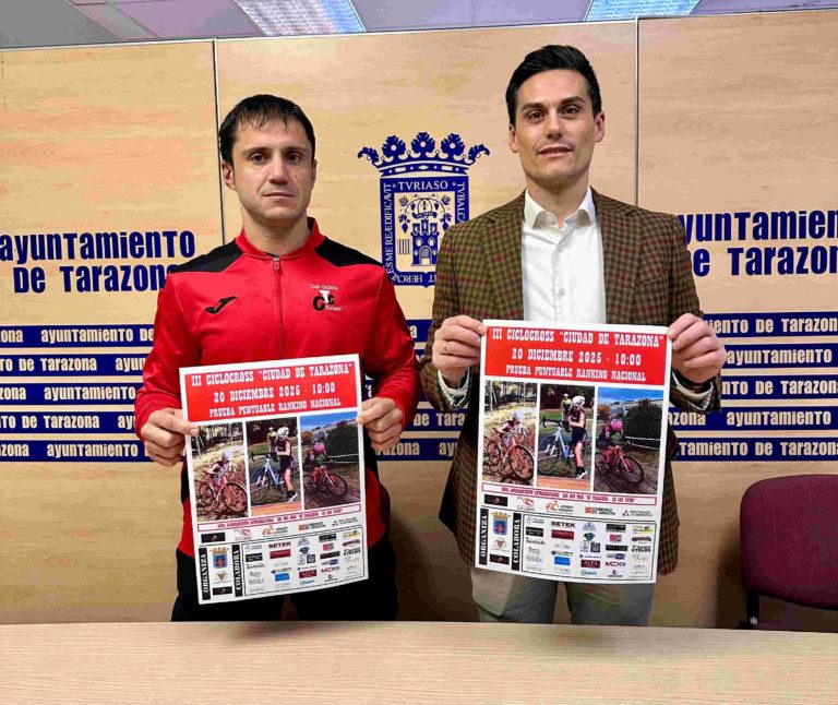 Tarazona acoge la III edición del Ciclocross Ciudad de Tarazona con 200 ciclistas