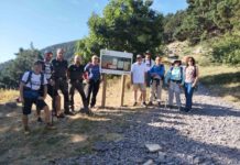 Tarazona homenajea al astrónomo Eduardo Novella con la inauguración de una senda en el Moncayo
