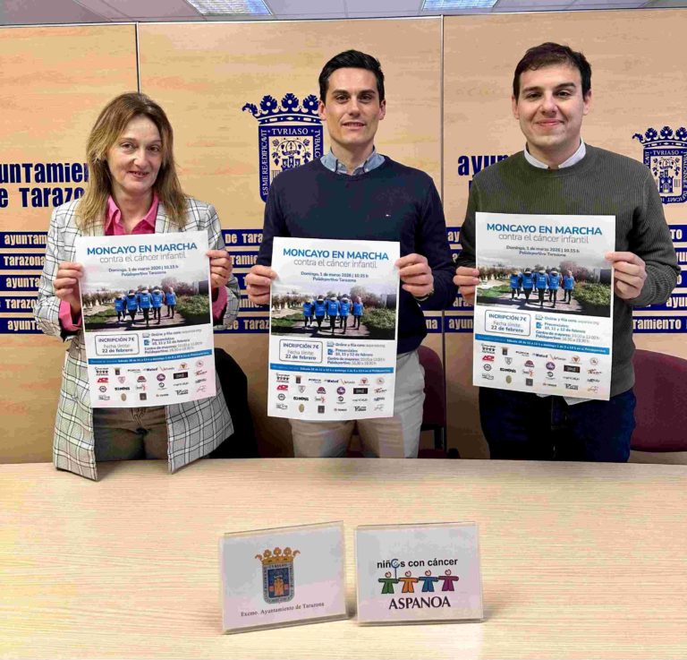 Tarazona se alista para la Marcha Moncayo en apoyo al cáncer infantil