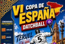 Teruel acoge este sábado la VI Copa de España de Datchball con la participación de 32 equipos