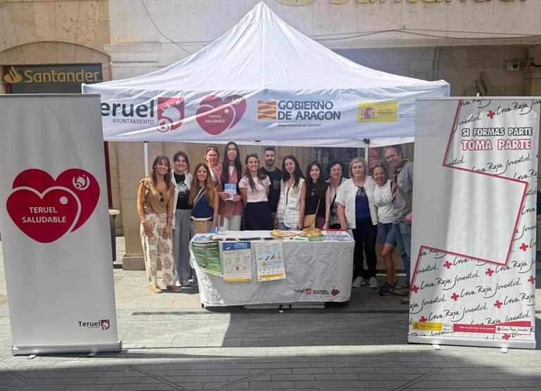 Teruel celebra el Día Mundial Sin Tabaco con actividades en la Plaza del Torico