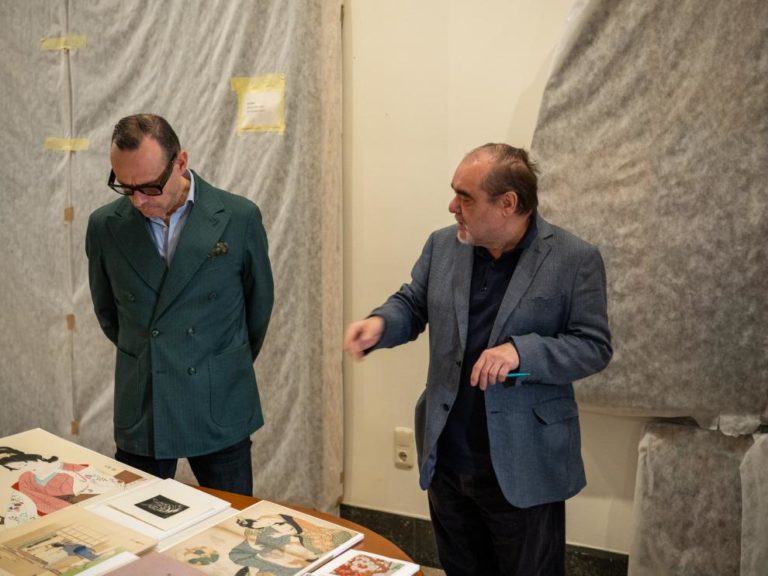 Nueva donación de arte japonés al Museo de Zaragoza destaca a mujeres artistas