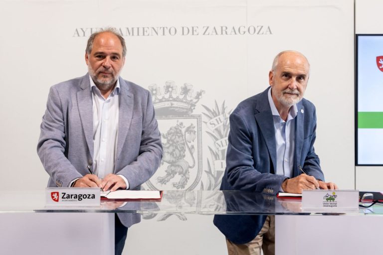 Nueva ayuda municipal para la Unión Vecinal Cesaraugusta en Zaragoza