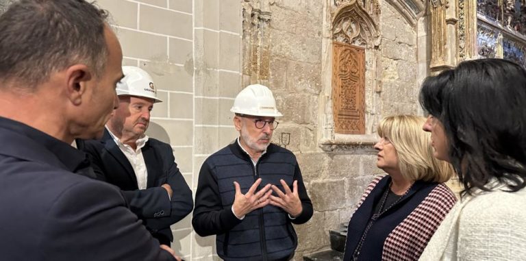 La Capilla de los Sagrados Corporales en Daroca finalizará su restauración en noviembre