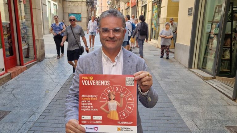 Volveremos regresa a Teruel con 161.000 euros para impulsar el comercio local