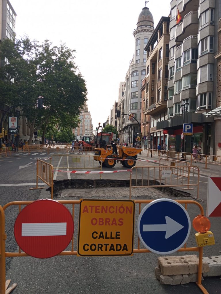 Atención: obras y cortes en Zaragoza