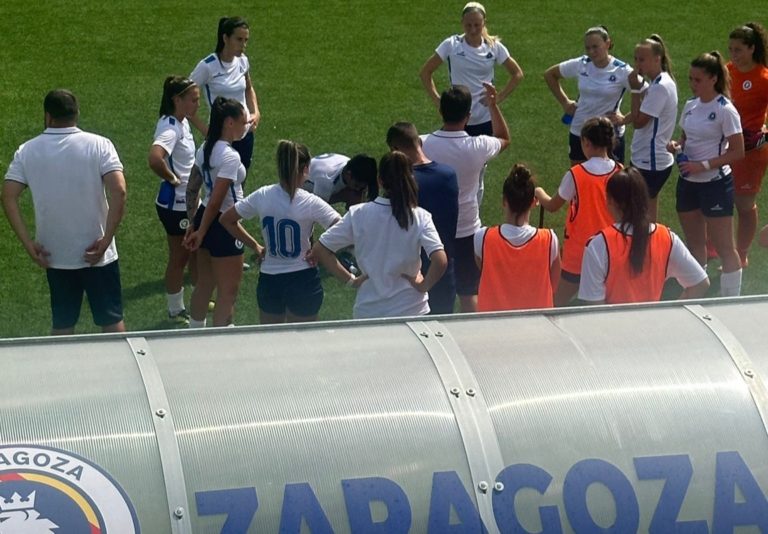 El Zaragoza CFF comienza la temporada regular ante el Atlético de Madrid C