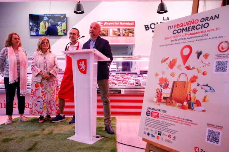 Zaragoza activa su comercio local con premios y actividades culturales para recibir el otoño