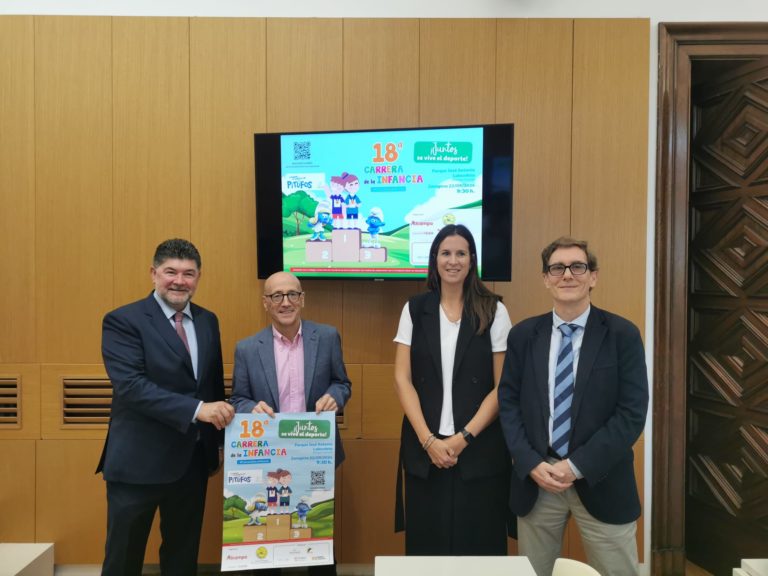 Más de 1.700 niños participarán en la Carrera de la Infancia de Zaragoza