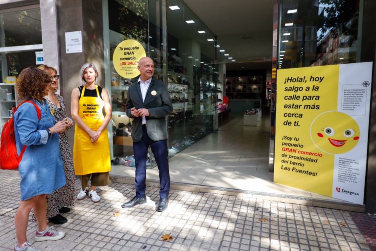 Zaragoza lanza campaña de apoyo al pequeño comercio en Las Fuentes