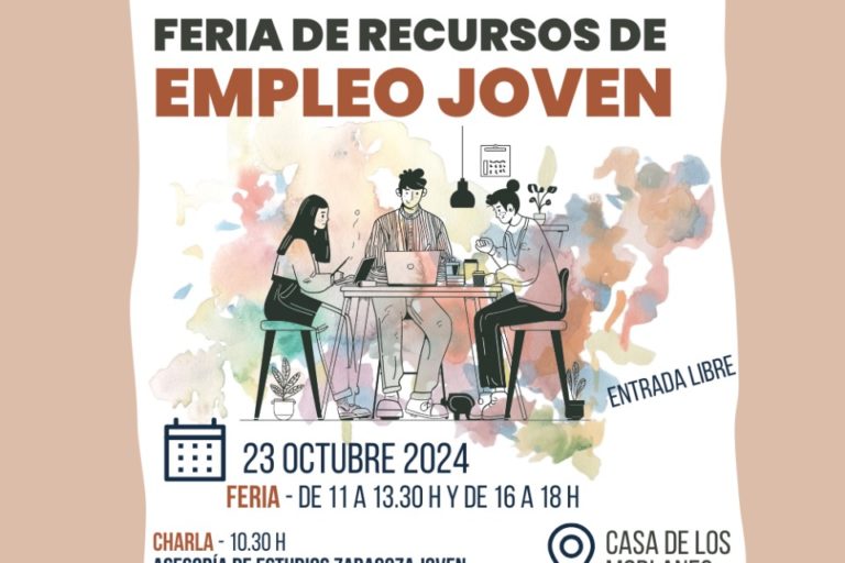 El Ayuntamiento de Zaragoza organiza la Feria de Recursos Empleo Joven