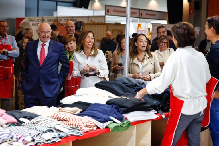 Zaragoza inaugura la XXXVII edición del Rastrillo solidario de la Fundación Ozanam