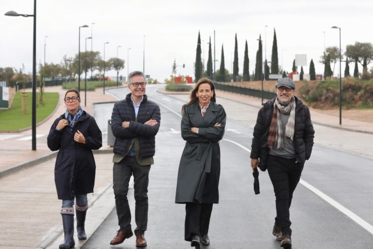 Nuevo vial que conecta el Distrito Sur y Casablanca