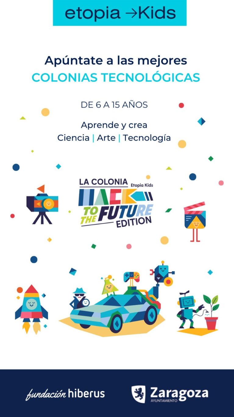 Etopia Kids ofrece 720 plazas para colonias urbanas de verano