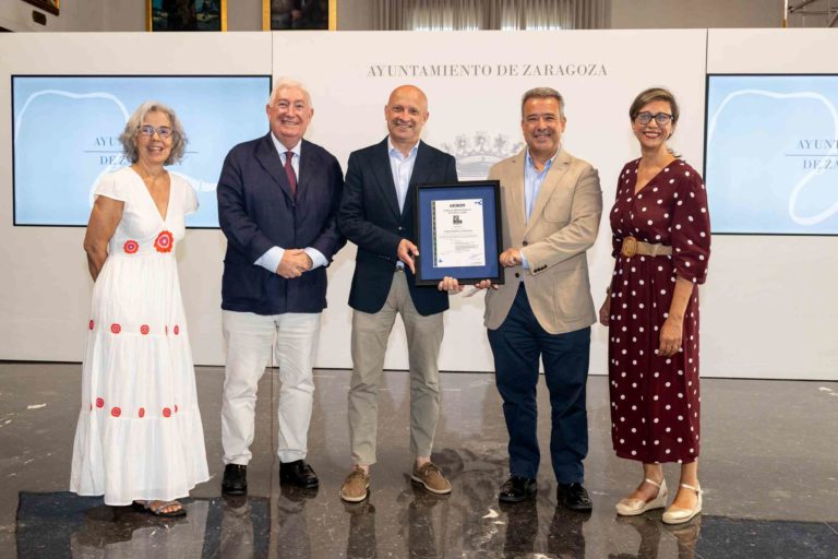 Zaragoza renueva su certificado de AENOR hasta 2027