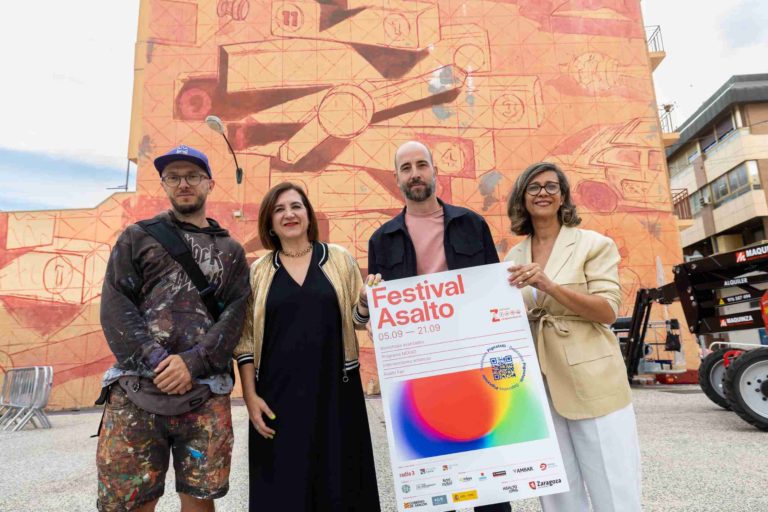 El Festival Asalto celebra 20 años de arte urbano en Zaragoza con actividades para todos