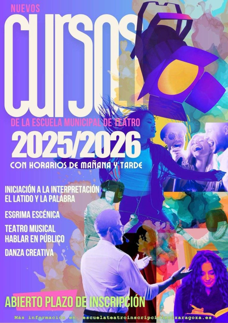 Zaragoza ofrece nuevos cursos de teatro para todos con EMTZ Abierta