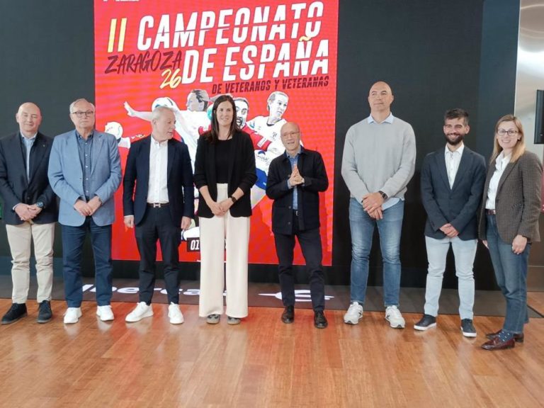 Zaragoza acogerá el Campeonato de España de veteranos de Balonmano con 500 jugadores en mayo