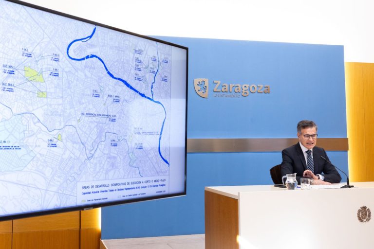 Zaragoza alcanza un récord de licencias para nuevas viviendas en 2025