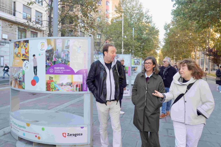 Zaragoza celebra 40 años de ludotecas y centros de tiempo libre con exposición en la Gran Vía