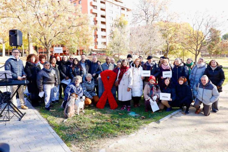 Zaragoza conmemora el Día Internacional de la Lucha contra el Sida