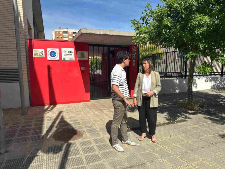 Ranera exige una modificación de crédito para combatir el calor en los colegios públicos de Zaragoza
