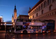 Zaragoza lanza el Bus de la Navidad con horarios y rutas para disfrutar de la ciudad iluminada