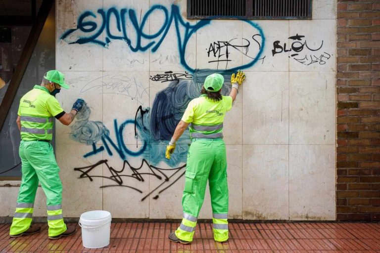Zaragoza lanza un innovador banco de imágenes para combatir grafitis y vandalismo