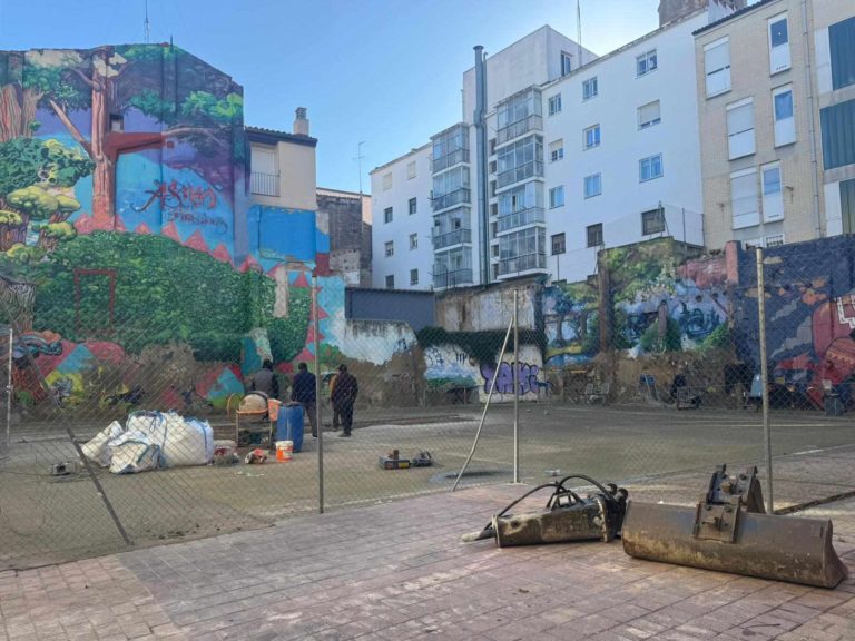 Zaragoza mejora el Solar del Circo Social para potenciar su uso comunitario