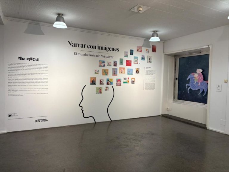 Zaragoza presenta la exposición ‘Narrar con imágenes’ con cuentos de la Editorial Sin cabeza