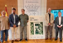 Zaragoza se prepara para la Feria del Libro con 500 autores y 77 casetas en el Parque Grande