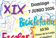 Zaragoza se prepara para la XIX Bicicletada Escolar con más de 700 participantes