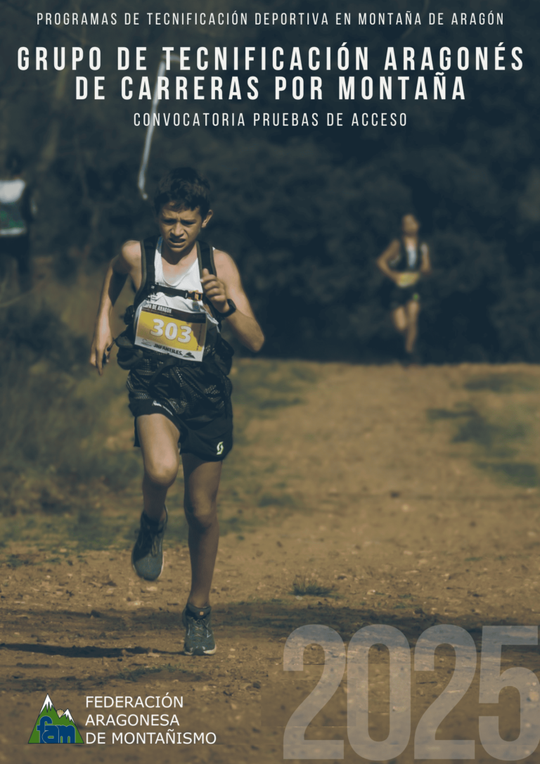 La FAM convoca pruebas de acceso para el Grupo de Tecnificación Aragonés de Carreras por Montaña