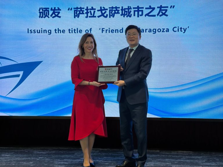 Zaragoza capta el interés de empresarios chinos como centro logístico y tecnológico en Europa