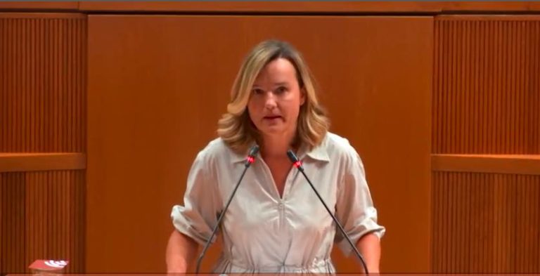 Alegría ofrece un pacto contra los incendios en un debate marcado por el choque entre Azcón y Pueyo