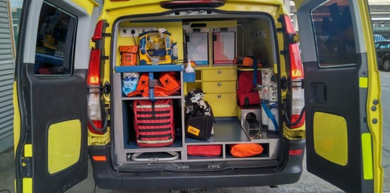 El servicio del transporte sanitario urgente mejora este verano en la ciudad de Teruel