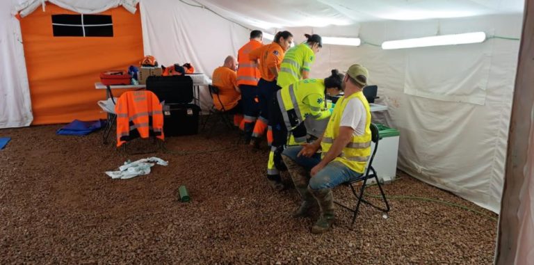 061 Aragón envía un tercer vehículo de emergencia a Catarroja