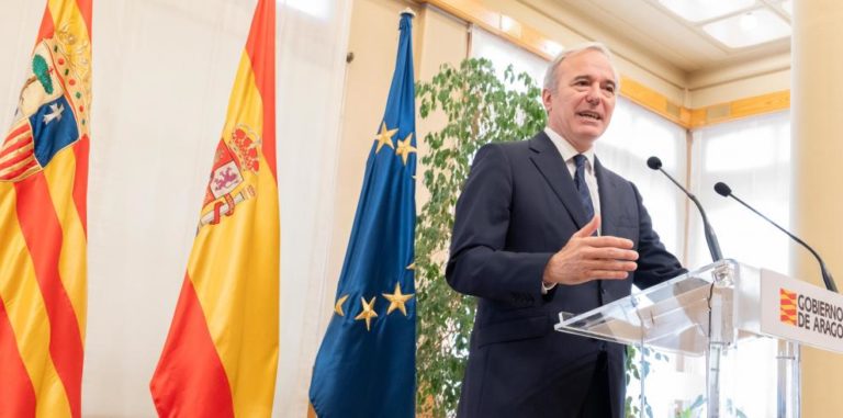 Azcón remodela su gobierno sin Vox
