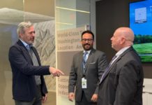 Azcón destaca en Virginia el modelo de éxito de los centros de datos como referente para Aragón