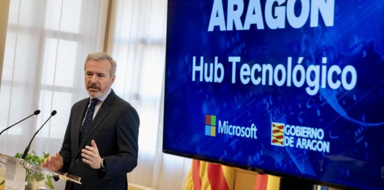 Microsoft invertirá 2.900 millones de euros en un nuevo centro de datos en Aragón
