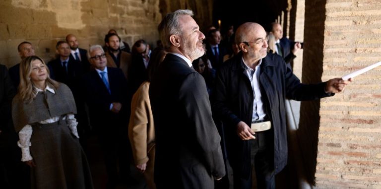 Azcón reivindica justicia histórica en Sijena: ‘El día será redondo cuando regrese todo lo expoliado