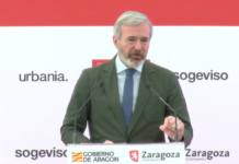 Azcón exige explicaciones a Pilar Alegría tras recuperar su promesa de dimitir por el caso del Parador de Teruel