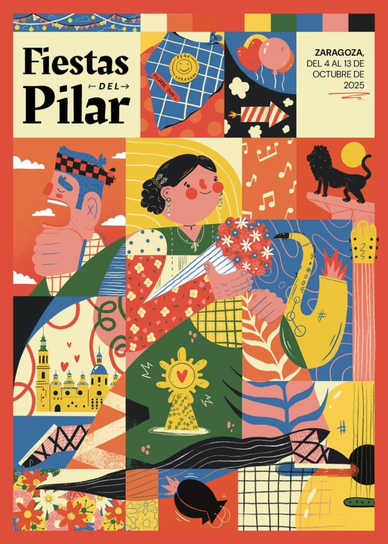 “Fragmentos del Pilar”, cartel de las Fiestas del Pilar 2025