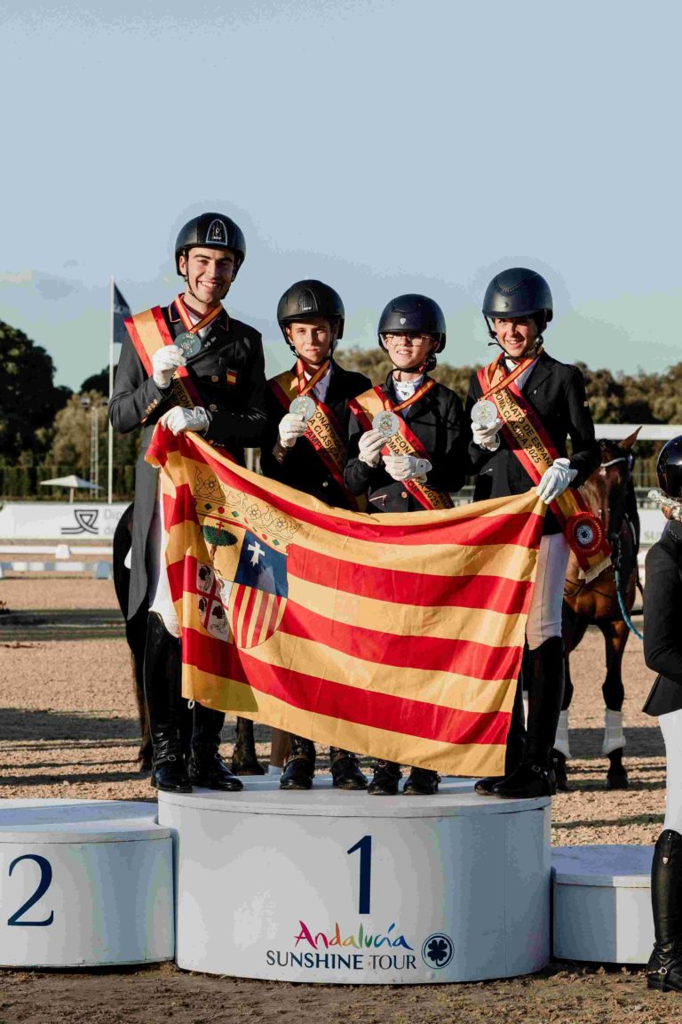 Aragón brilla en el Campeonato de España de Doma Clásica con un oro histórico