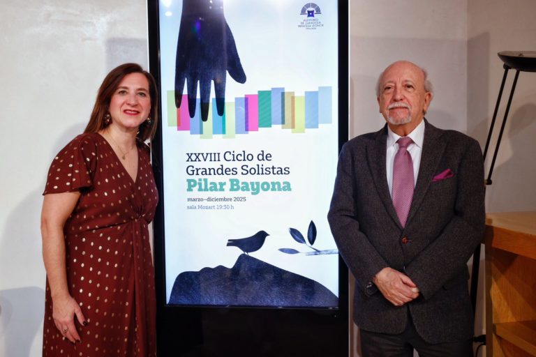 Vuelve el ciclo de solistas Pilar Bayona al Auditorio